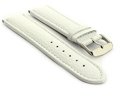 Extra Long Watch Band Freiburg White / White 22mm (image for) Extra Long Watch Band Freiburg White / White 22mm
