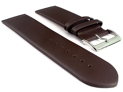 14mm Dark Brown Genuine Leather Watch Strap Band Milan Compatible with Skagen (image for) 14mm Dark Brown Genuine Leather Watch Strap Band Milan Compatible with Skagen