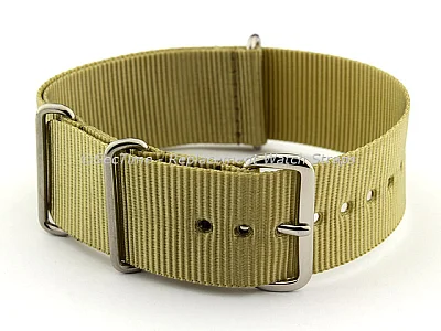 NATO G10 Watch Strap Military Nylon Divers (3 rings) Light Green 20mm (image for) NATO G10 Watch Strap Military Nylon Divers (3 rings) Light Green 20mm
