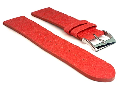 Real Pineapple(Ananas) Watch Strap Band Vegan Red 20mm (image for) Real Pineapple(Ananas) Watch Strap Band Vegan Red 20mm