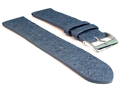 Real Pineapple(Ananas) Watch Strap Band Vegan Blue 18mm (image for) Real Pineapple(Ananas) Watch Strap Band Vegan Blue 18mm