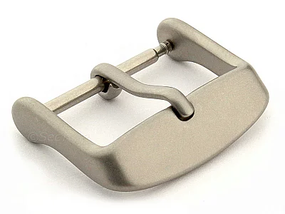 Matte Grey Stainless Steel Standard Watch Strap Buckle 26mm (image for) Matte Grey Stainless Steel Standard Watch Strap Buckle 26mm