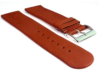 22mm Brown Genuine Leather Watch Strap Band Tact (image for) 22mm Brown Genuine Leather Watch Strap Band Tact
