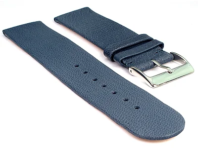 14mm Blue Genuine Leather Watch Strap Band Tact (image for) 14mm Blue Genuine Leather Watch Strap Band Tact