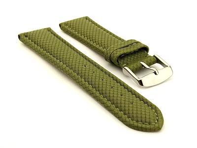 Synthetic Waterproof Watch Strap Toulon Green 18mm (image for) Synthetic Waterproof Watch Strap Toulon Green 18mm