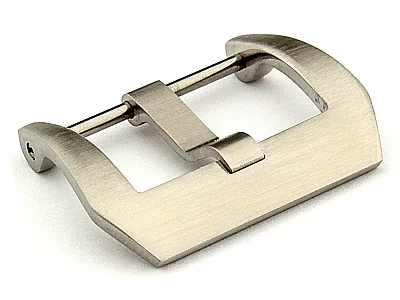 24mm Stainless Steel Trapezium Buckle fitted by Screw - Brushed Finish (image for) 24mm Stainless Steel Trapezium Buckle fitted by Screw - Brushed Finish