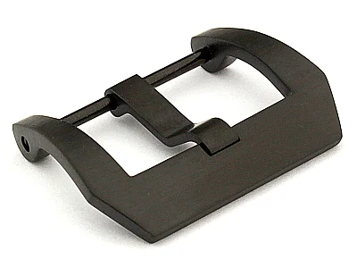 26mm Black PVD Stainless Steel Trapezium Buckle fitted by Screw (image for) 26mm Black PVD Stainless Steel Trapezium Buckle fitted by Screw