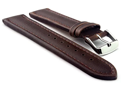 Real Corn Watch Strap Band Vegan RM Dark Brown 20mm (image for) Real Corn Watch Strap Band Vegan RM Dark Brown 20mm