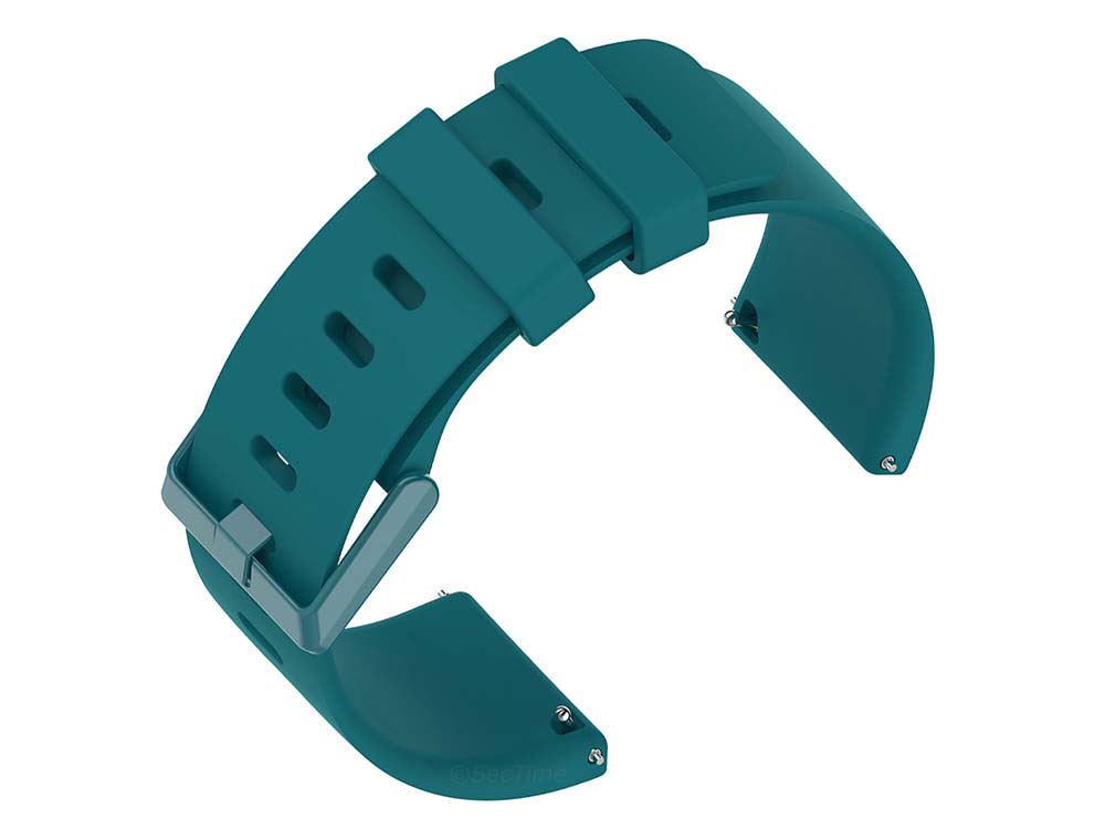 Replacement Silicone Watch Strap Band For Fitbit Versa 1, 2, Lite Turquoise - Small 03 M1