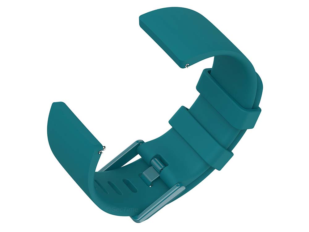 Replacement Silicone Watch Strap Band For Fitbit Versa 1, 2, Lite Turquoise - Small 04 M1