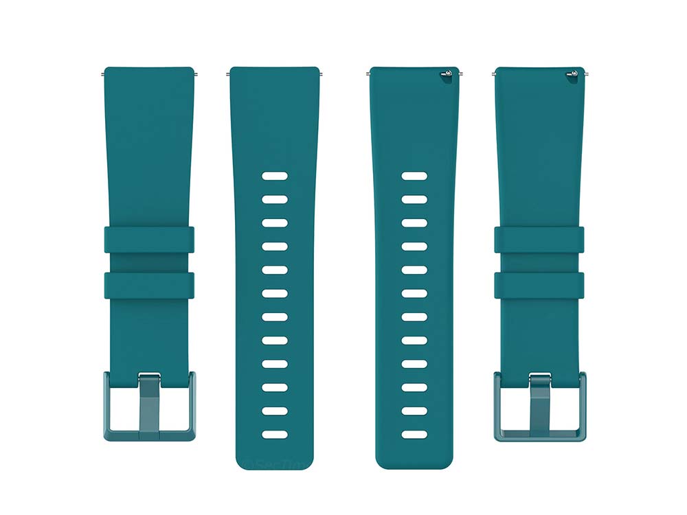 Replacement Silicone Watch Strap Band For Fitbit Versa 1, 2, Lite Turquoise - Small 05 M1