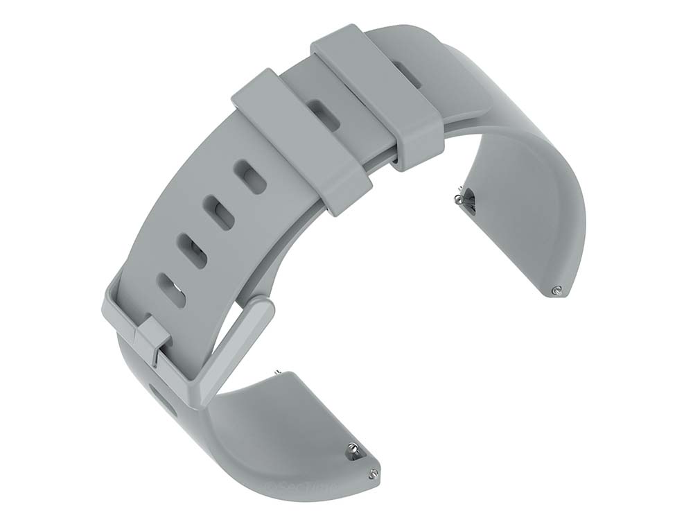 Replacement Silicone Watch Strap Band For Fitbit Versa 1, 2, Lite Grey - Small 03 M1