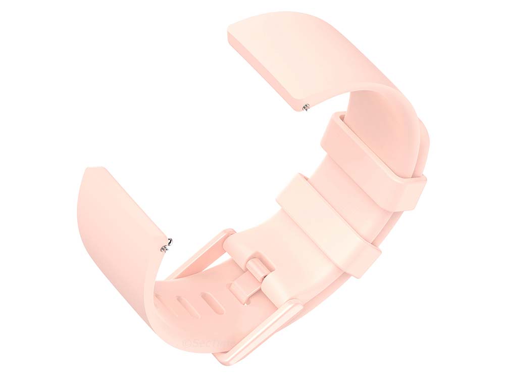 Replacement Silicone Watch Strap Band For Fitbit Versa 1, 2, Lite Pink - Small 04 M1
