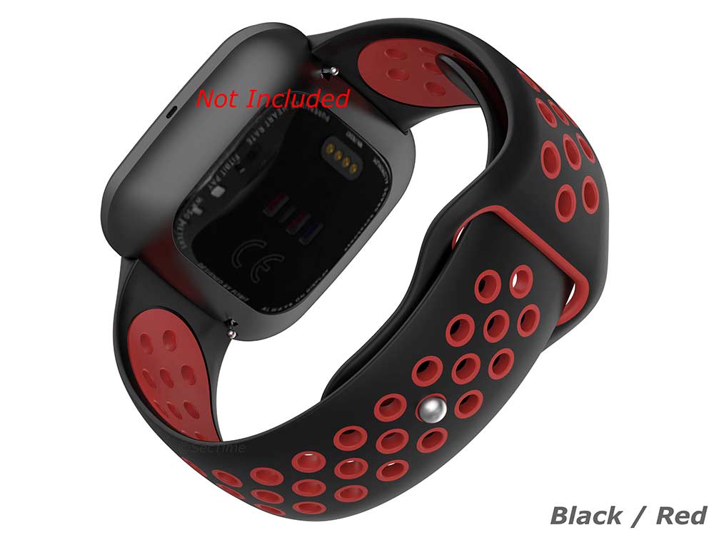 Silicone Watch Strap Band QR For Fitbit Versa 1, 2, Lite - M2
