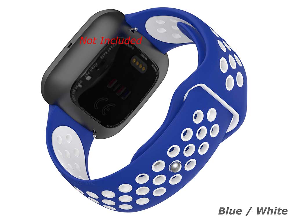 Silicone Watch Strap Band QR For Fitbit Versa 1, 2, Lite - M2