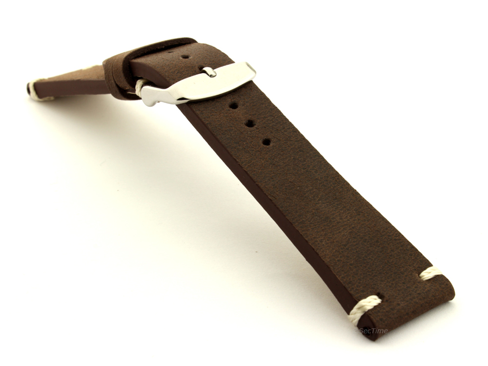 Genuine Leather Vintage Style Wristwatch Strap Band Blacksmith 18mm