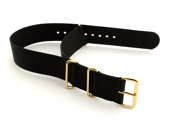 black-nato-g10-nylon-watch-strap-band-gold-buckle-18-20-22-24-military-army-mm-ebay